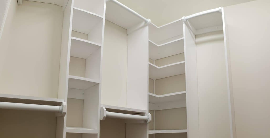 Parker Croft walk-in closet.